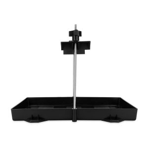 Camco Battery Tray, Fits Group 27, 30 and 31 Batteries, Heavy Duty Acid Resistant Plastic with Stainless Steel Hardware – 55404
