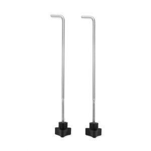 Camco Battery Tray, Fits Group 27, 30 and 31 Batteries, Heavy Duty Acid Resistant Plastic with Stainless Steel Hardware – 55404