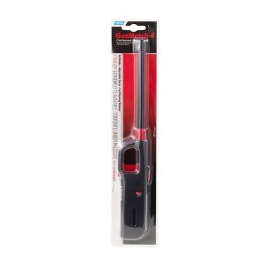 Camco Lighter, Olympian Gas Match, 11 Inch Length, Piezo Electric Ignition, Without Flexible Shaft, Refillable, With Adjustable Flame – 57453