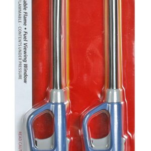 Camco Lighter, Olympian Gas Match, 11 Inch Length, Piezo Electric Ignition, Without Flexible Shaft, Refillable, With Adjustable Flame – 57473