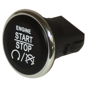 Crown Automotive Ignition Switch, Direct-Fit, With Lock Cylinder, Black, Plastic – 1FU931X9AC