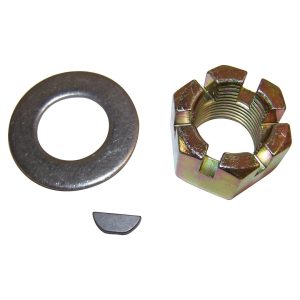 Crown Automotive Spindle Nut, Castle Nut, With Nut/ Washer/ Axle Key – 3155675K