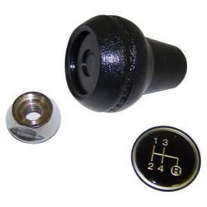 Crown Automotive Shifter Knob, Includes Knob/ Nut/ Insert – 3241067K