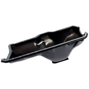 Crown Automotive Oil Pan, Without Windage Tray, Without Baffle, Black, Steel, With Skid Plate and Oil Pan Gasket – 3243152K