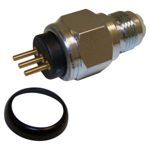 Crown Automotive Neutral Safety Switch, Black, Rubber, Steel/Plastic – 3747361