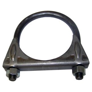 Crown Automotive Exhaust Clamp, 2-1/2 Inch Diameter, Steel, Single – 4004445
