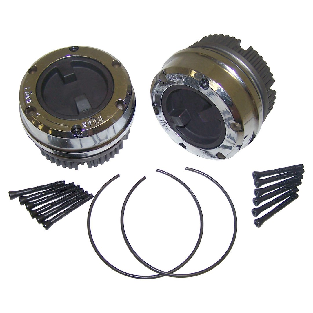 Crown Automotive Locking Hub, Manual, Model 44 Axle, Set of 2 – 400518