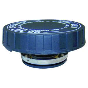 Crown Automotive Coolant Reservoir Cap, Black/ Silver, Plastic – 4596198