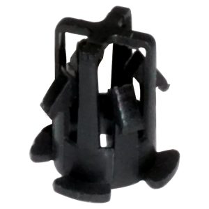 Crown Automotive Clutch Linkage Bushing, Actuator Rod, Black, Plastic, Single – 4643448