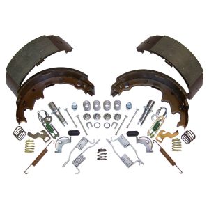 Crown Automotive Brake Shoe, 9 Inch Drum Diameter, 2-1/2 Inch Width, With Hardware Kit – 4723367MK