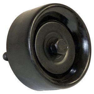Crown Automotive Drive Belt Idler Pulley, OEM Replacement, Smooth Style, 3 Inch Diameter, With Shaft – 4854092