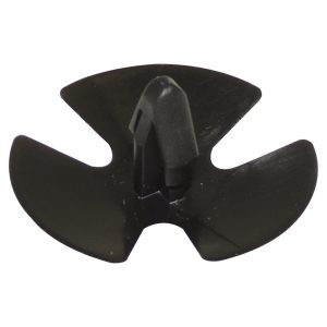 Crown Automotive Panel Retainer, Black, Nylon, Single – 4878883AA