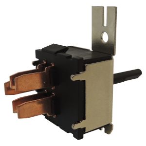 Crown Automotive Heater Fan Motor Switch, Rotary/ Dial Style Switch, 5 Terminal, Bolt on, Without Dial – 5011214AA