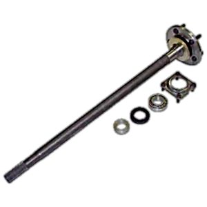 Crown Automotive Axle Shaft, Dana 35, 30-1/4 Inch Length, Rubber/ Steel, Single, With Wheel Studs/ Bearing/ Seal/ Retainer – 5012820AA