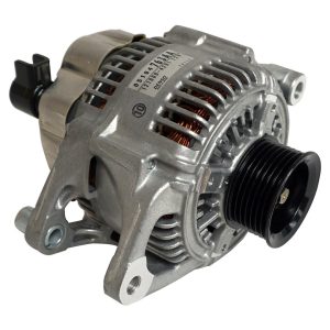 Crown Automotive Alternator/ Generator, Serpentine, 12 Volts, 136 Amp, Natural, Aluminum/ Steel – 5104763AA