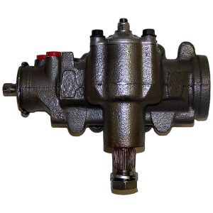Crown Automotive Steering Gear Box, Power Steering, Gray, Steel/ Rubber, With 4-BOLT Mounting – 52002085R