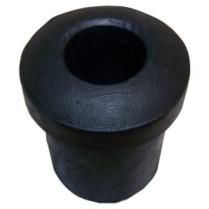 Crown Automotive Leaf Spring Shackle Bushing, Black, Rubber, Front or Rear, 2 Needed Per Eye – 52002552
