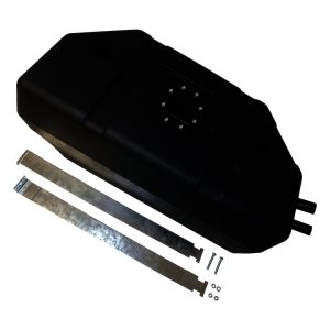 Crown Automotive Fuel Tank, 20 Gallon Capacity, Gasoline, Plastic, With 2 Upper Straps and Sending Unit Gasket – 52002633PL