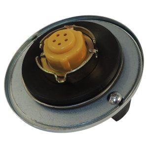Crown Automotive Fuel Tank Cap, Non-Locking, Non-Vented, Chrome Plated, Metal – 52003768
