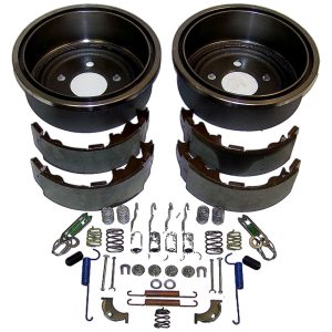 Crown Automotive Brake Kit, With 2 Drums/ Brake Shoes/ Hardware Kit – 52005350KL