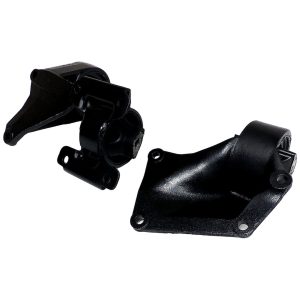 Crown Automotive Motor Mount, Engine Mount, Bolt on, Not Adjustable, Black, Steel, With Transmission Mount – 52058928K