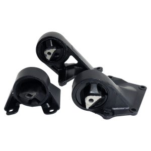 Crown Automotive Motor Mount, Engine Mount, Bolt on, Not Adjustable, Black, Steel, With Transmission Mount – 52058928K