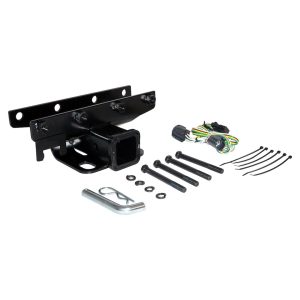 Crown Automotive Trailer Hitch Rear, Class III, 2 Inch Receiver, 3500 Pound Weight Carrying Capacity/ 350 Pound Tongue Weight – 52060290MK
