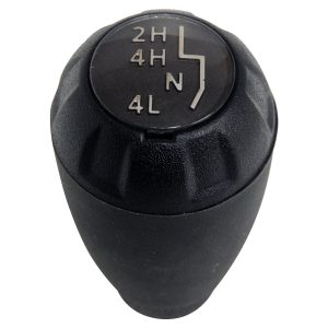 Crown Automotive Shifter Knob, Transfer Case, Black, Plastic/ Vinyl – 52060451AF