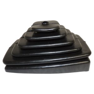 Crown Automotive Shifter Boot, Black, Rubber, With Boot Only – 52078558