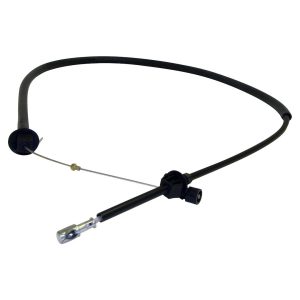 Crown Automotive Throttle Cable, Metal/ Plastic/ Rubber, Black – 52079504