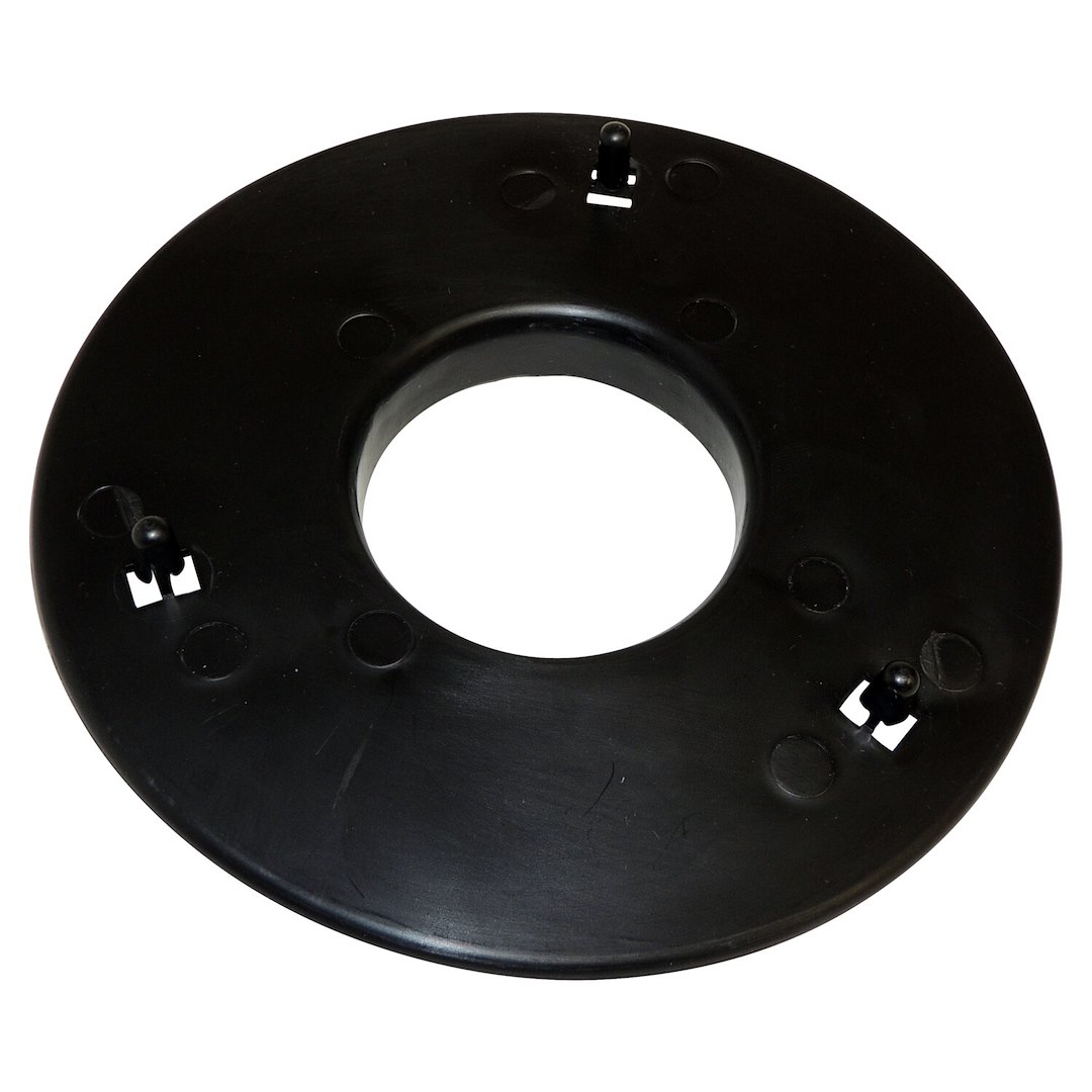 Crown Automotive Coil Spring Isolator, Black, Rubber – 52087866