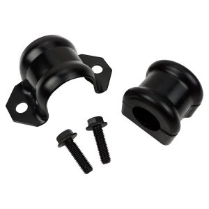 Crown Automotive Stabilizer Bar Mount and Link Bushing Kit, Rubber, Black, With Steel Bracket/ Bushing/ 2 Bracket Mounting Bolts – 52088378K