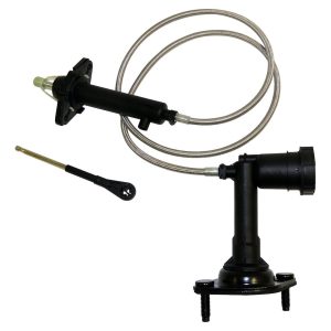 Crown Automotive Clutch Hydraulic Master/ Slave Cylinder Assembly, With Hose/ Push Rod/ O-Ring – 52107654AB
