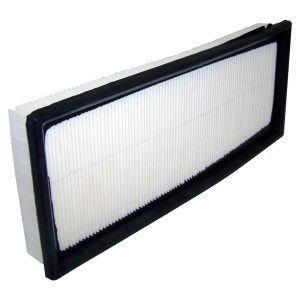 Crown Automotive Air Filter, Black/ White, Paper, Rectangular – 53002184