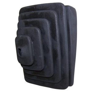 Crown Automotive Shifter Boot, For Use with 1987-1996 Jeep Cherokee/ Comanche with Ba 10/5/ AX15/ AX4 and AX5 Manual Transmission, Black – 53004433