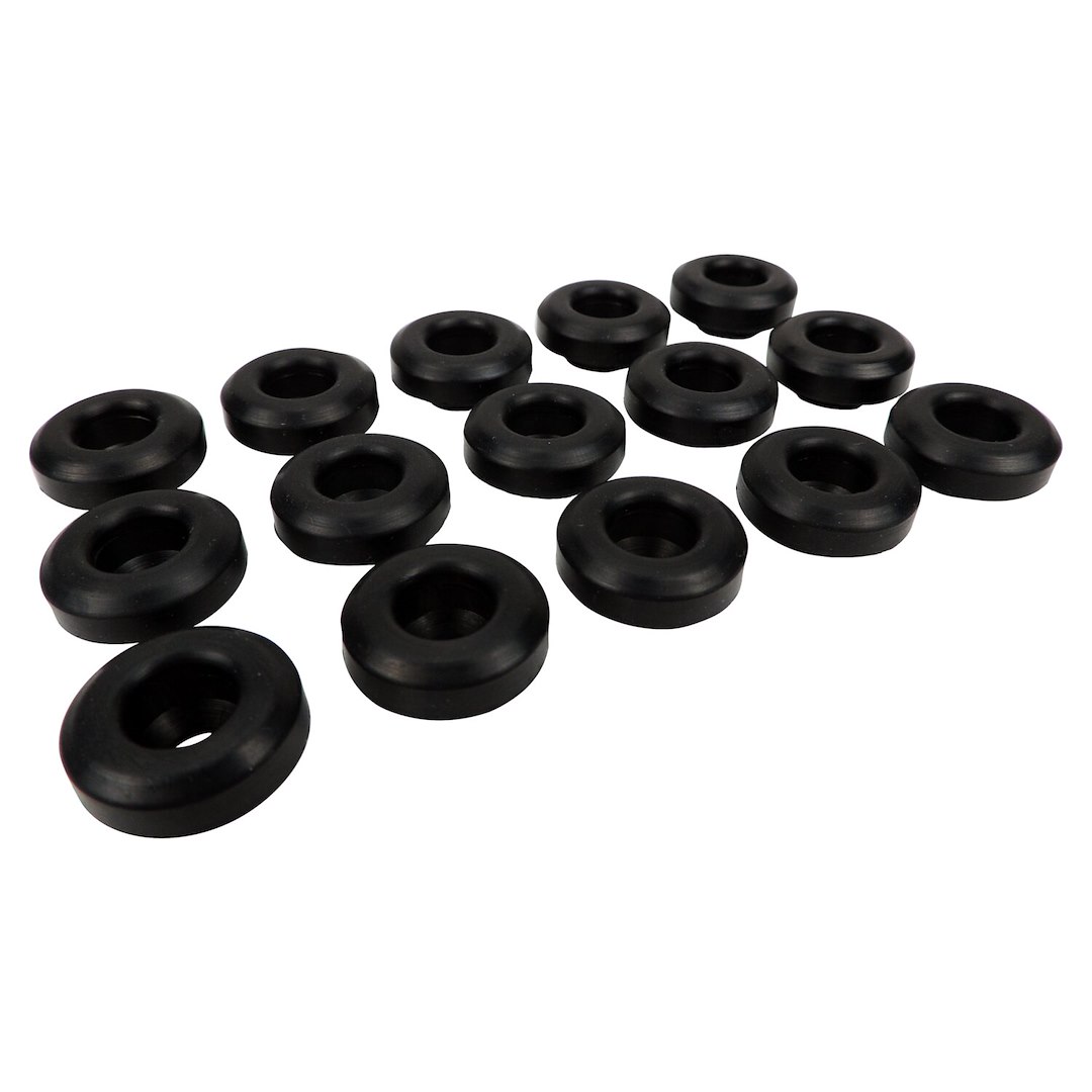 Crown Automotive Valve Cover Grommet, Black, Rubber, Set of 15 – 53010424K