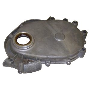Crown Automotive Timing Cover, OEM Replacement, 24-20-16-12-8-4-0 Timing Marks – 53020233
