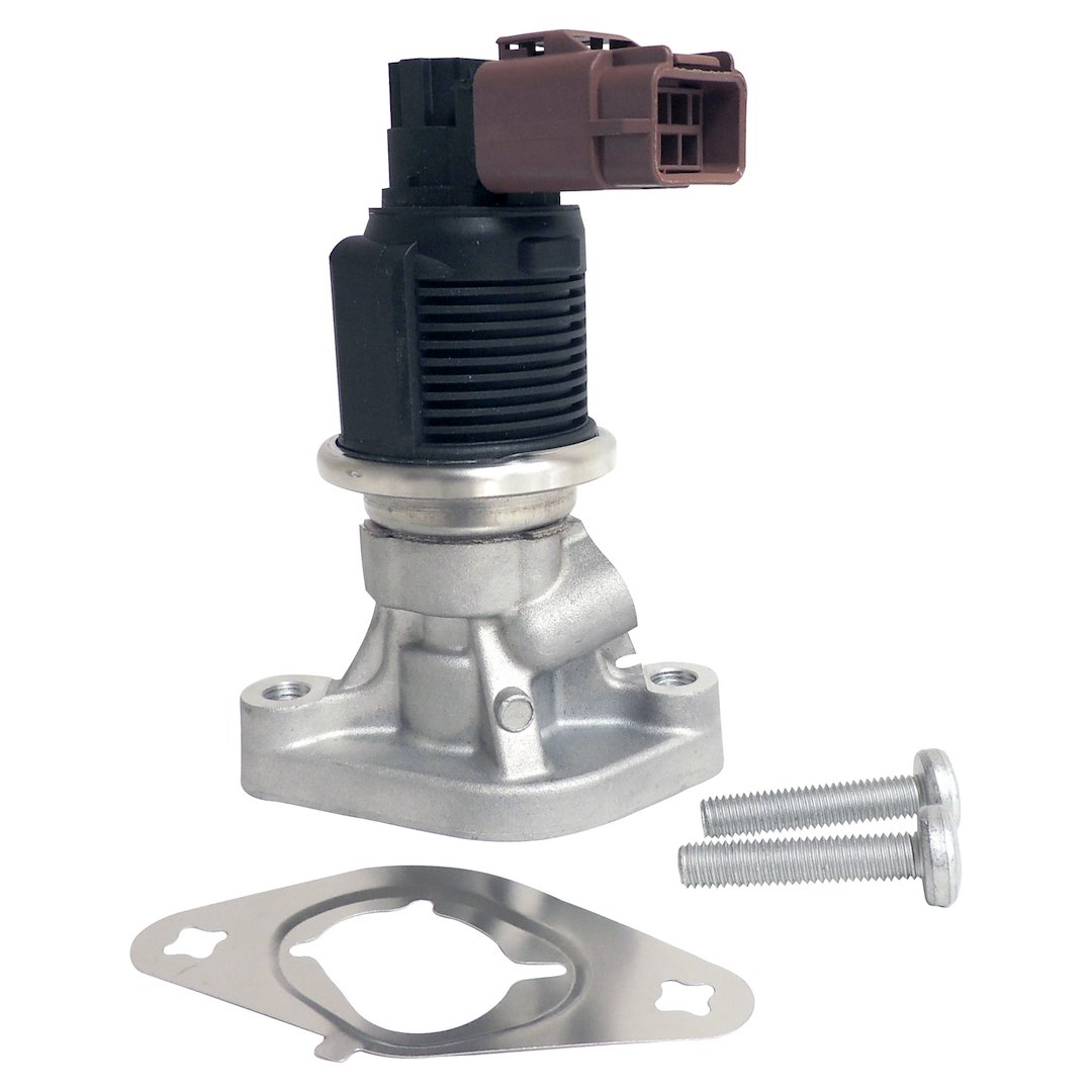 Crown Automotive EGR Valve, Black, Steel, With Mounting Hardware – 53034192AB