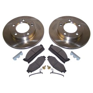 Crown Automotive Brake Kit, Semi-Metallic Brake Pads – 5358568RK