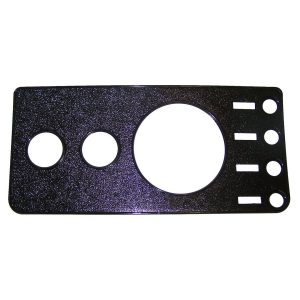 Crown Automotive Dash Panel Overlay, Black, Plastic – 5457117NR