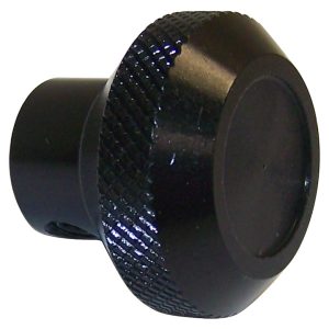 Crown Automotive Windshield Wiper Switch Knob, Black, Aluminum – 5459189B