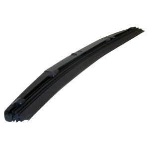 Crown Automotive Windshield Wiper Blade, 12 Inch Length, Single Blade, Without Spoiler, Black, Standard Duty – 55000299