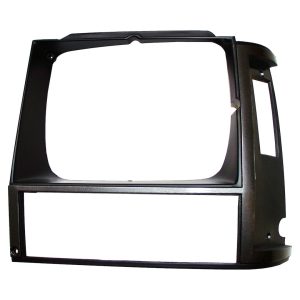Crown Automotive Headlight Trim, Grey, Plastic, Single – 55000683