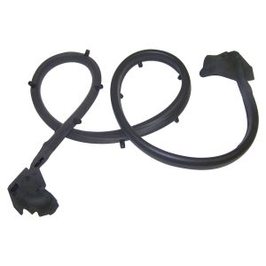 Crown Automotive Door Weather Strip, Direct-Fit, Half Door Strip, Black, Right Door Kit – 55009828