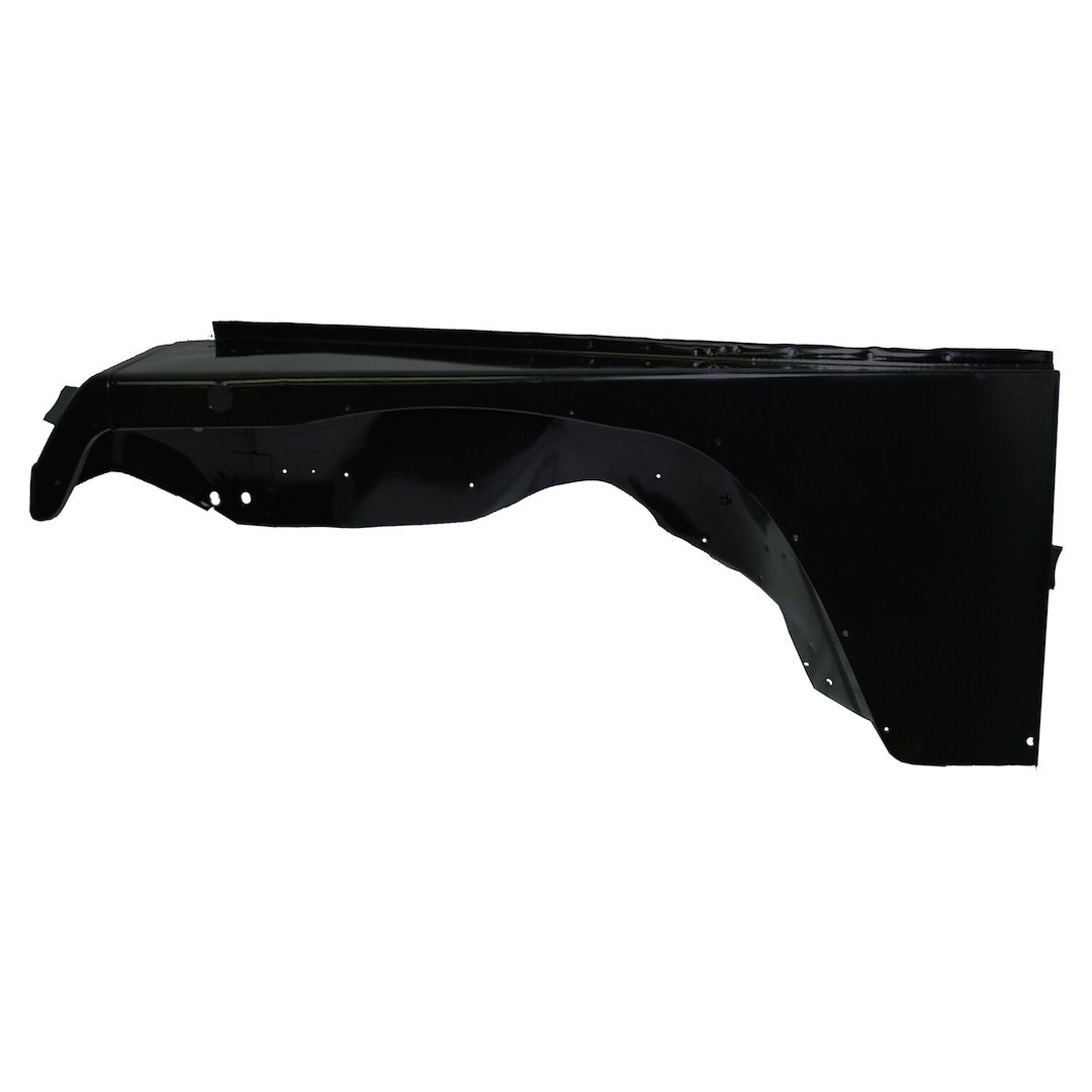 Crown Automotive Fender, Black, Steel, Without Fender Liner, Single – 55013515