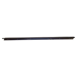 Crown Automotive Door Weather Strip, Direct-Fit, Window Glass Strip, Black, Left Door Kit – 55024255
