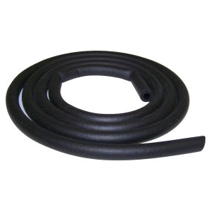 Crown Automotive Windshield Frame Weather Stripping, Direct-Fit, Black Rubber, Windshield Frame to Hard Top Strip – 55052607