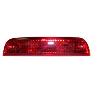 Crown Automotive Center High Mount Stop Light, OEM, Red Plastic Lens, Clear Bulb – 55054992