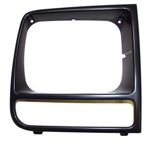 Crown Automotive Headlight Trim, Black, Plastic, Single – 55055136