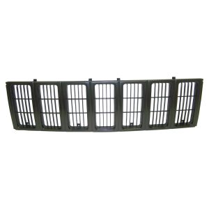 Crown Automotive Grille, OEM Replacement, Black, Plastic – 55055150